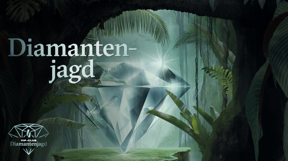 Plakat für VIP-Club Diamantenjagd