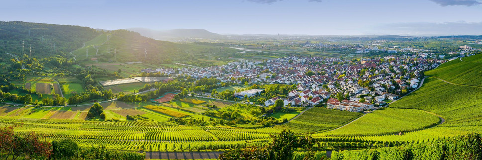 Panoramabild von Stuttgart